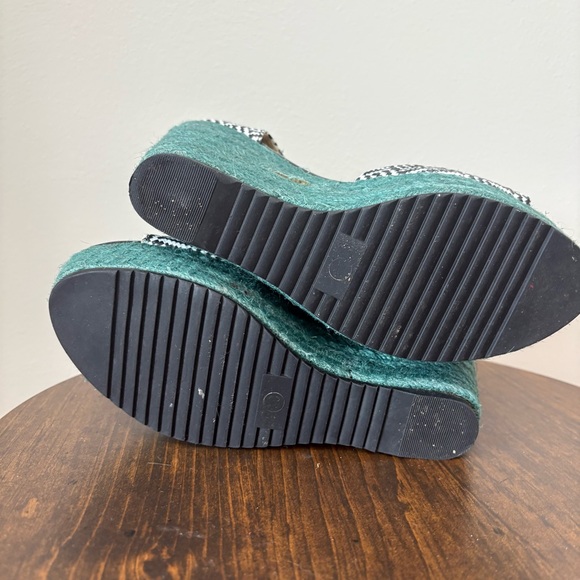 Vintage Stuart Weitzman Espadrille Wedge Platforms 39 - Picture 5 of 9